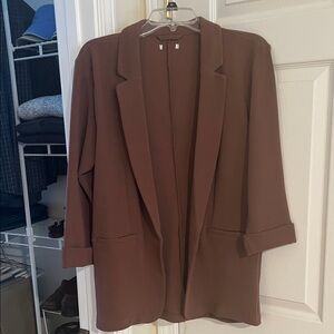 Maurices Chocolate Brown Blazer